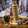 Little Story Wooden Model 3D Puzzles DIY - Leaning Tower of Pisa