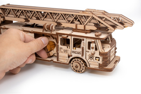 EWA Wooden 3D Puzzle - Fire Truck