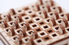 Mr.Playwood Wooden 3D Puzzle - Checkers Game