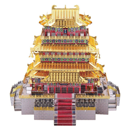 Piececool Puzzle Metalowe Model 3D - Wieża Guanque