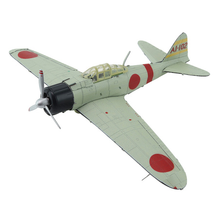 Piececool Puzzle Metal 3D Model - Mitsubishi A6M Zero Airplane 