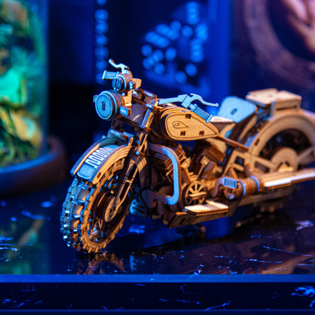 Little Story Drewniane Puzzle Model 3D - Motor Comanche