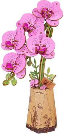 ROBOTIME Drewniane Puzzle 3D - Motocykl Cruiser