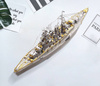 Piececool Puzzle Metalowe Model 3D - Statek Bojowy Nagato