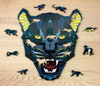 EWA Wooden 2D Puzzle - Panther Puzzle