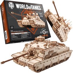 Little Story Drewniane Puzzle Model 3D - Tortoise