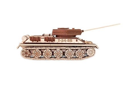 EWA Wooden 3D Puzzle - Tank T-34-85