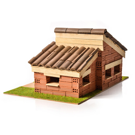 DOMUS KITS Folding 3D Brick House - Kid 5