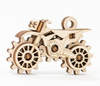 EWA Wooden 3D Puzzle - Motocross