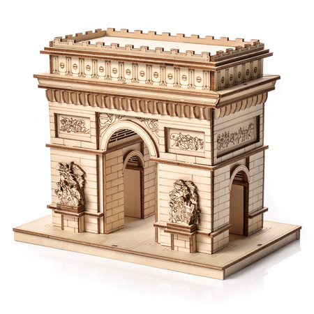 Little Story Wooden Model 3D Puzzles DIY - Triumphal arch