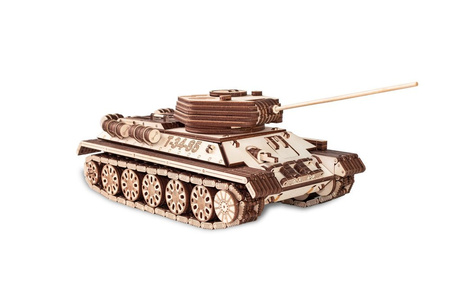 EWA Wooden 3D Puzzle - Tank T-34-85