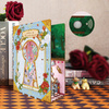 Tonecheer Składany Drewniany Model 3D LED - Book Nook Alice in Wonderland