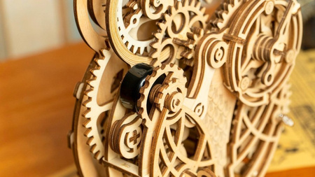 ROBOTIME Wooden 3D Puzzle - Owl Clock