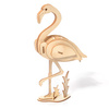 Little Story Wooden Model 3D Puzzle - Flamingo