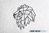 EWA Wooden 3D Puzzle - Lion's Head Decoration