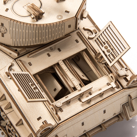Little Story Wooden Model 3D Puzzle - Tank M4A3E8 Sherman