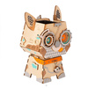 ROBOTIME Drewniane Puzzle 3D - Doniczka Piesek