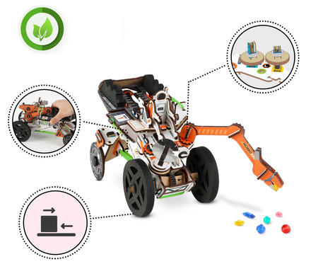 Smartivity Wooden Mechanical 3D Puzzle - Space Rover