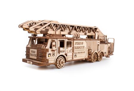 EWA Wooden 3D Puzzle - Fire Truck