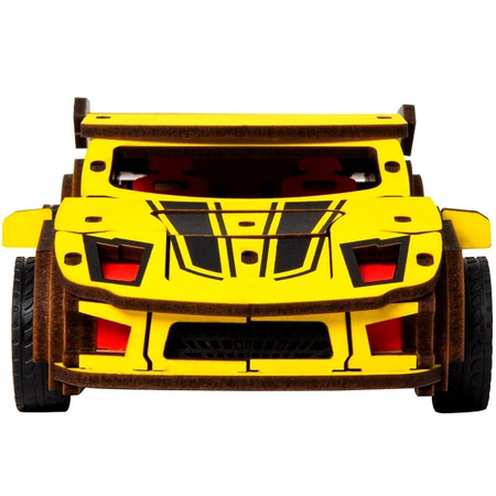 ROBOTIME 3D Wooden Puzzle - Moving Sports Car