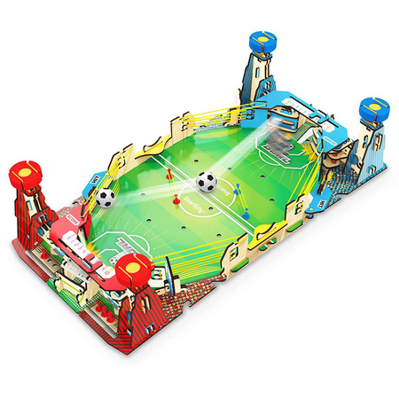 Smartivity Wooden Mechanical 3D Puzzle - Mini Foosball Players