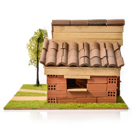 DOMUS KITS Folding 3D Brick House - Kid 5