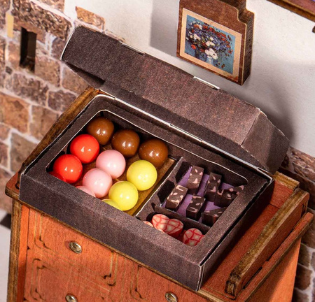 ROBOTIME Składany Drewniany Model Puzzle 3D - Piekarnia Becky