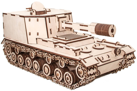 EWA Wooden 3D Puzzle - Tank SAU-212