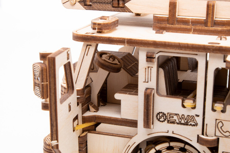 EWA Wooden 3D Puzzle - Fire Truck