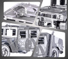 Piececool Puzzle Metalowe Model 3D - Wojskowy Pojazd Terenowy