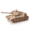 Little Story Wooden Model 3D Puzzle - Tank T-34-85