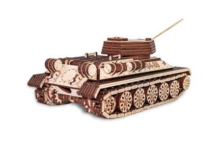 EWA Wooden 3D Puzzle - Tank T-34-85