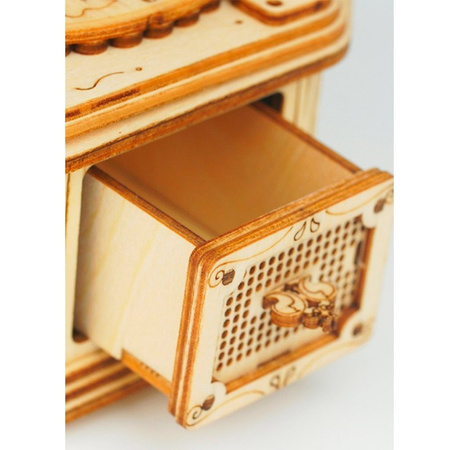 ROBOTIME Drewniane Puzzle 3D - Gramofon