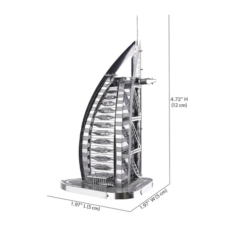 Piececool Puzzle Metal 3D Model - Burj Al Arab