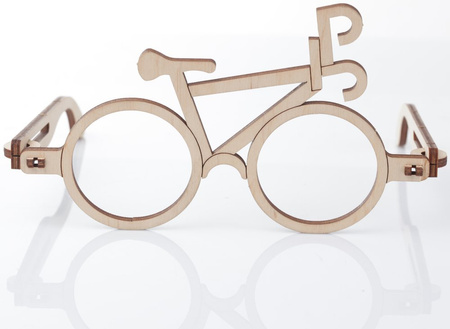 Mr.Playwood Wooden 3D Puzzle - Bike Glasses