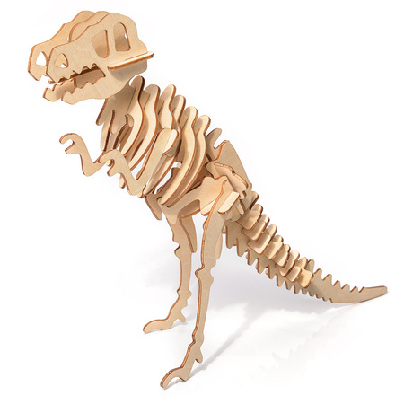 Little Story Wooden Model 3D Puzzle - T-Rex