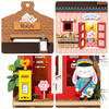 ROBOTIME Foldable Wooden Model Puzzle 3D - Love Post Office