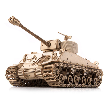 Little Story Wooden Model 3D Puzzle - M4A3E8 Sherman