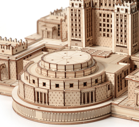 Little Story Wooden Model 3D Puzzles DIY - Yankee Chopper