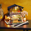 LITTLE STORY Folding Wooden LED Model - Sushi House
