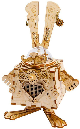 ROBOTIME Wooden 3D Puzzle - Steampunk Rabbit Posse