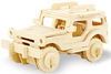 ROBOTIME Drewniane Puzzle 3D - Jeep