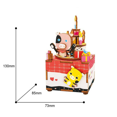 ROBOTIME Wooden Puzzle Positive - Birthday Cake