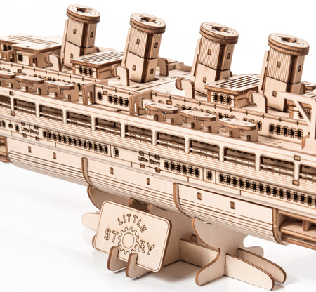 Little Story Drewniane Puzzle Model 3D - Cruiseliner