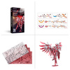 Piececool Puzzle Metalowe Model 3D - Mech Robot "Thundering Wings"