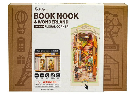 Robotime Składany Kwiaciarnia Book Nook