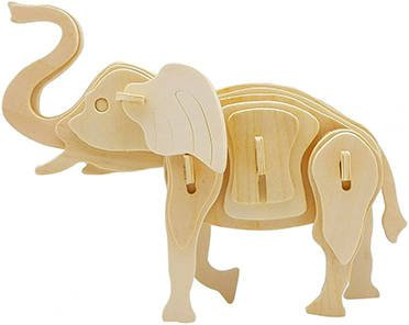 ROBOTIME 3D Wooden Puzzle - Elephant