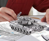 Piececool Puzzle Metal 3D Model - T-90A Tank