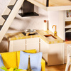 LITTLE STORY Miniature House Kit DIY Wooden LED Model - Claudia's Apartment