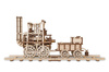 EWA Drewniane Puzzle 3D - Lokomotywa Parowa